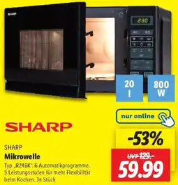Lidl SHARP Mikrowelle Angebot