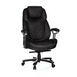 Netto Marken-Discount hjh OFFICE XXL Drehstuhl XXL PULLMANN Kunstleder mit Armlehnen (höhenverstellbar) Angebot