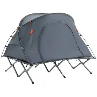 Netto Marken-Discount Outsunny Feldbett Polyester, Oxford, Aluminium, Glasfaser Angebot
