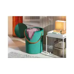 Netto Marken-Discount Inter Link Hocker Papua mit Stauraum und Griff - Grün Angebot