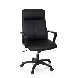 Netto Marken-Discount hjh OFFICE Profi Chefsessel LISSO Kunstleder mit Armlehnen Angebot