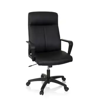 Netto Marken-Discount hjh OFFICE Profi Chefsessel LISSO Kunstleder mit Armlehnen Angebot