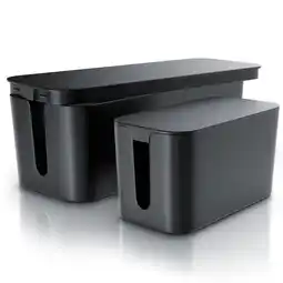 Netto Marken-Discount BEARWARE Kabelbox Kabelbox mit Gummifüßen - Kabelmanagement / dezente Optik / Ladebox Angebot