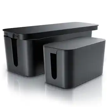Netto Marken-Discount BEARWARE Kabelbox Kabelbox mit Gummifüßen - Kabelmanagement / dezente Optik / Ladebox Angebot