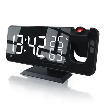Netto Marken-Discount CSL Projektions Wecker digital mit Autodimmer Temperatur und Luftfeuchtigkeitsanzeige Angebot