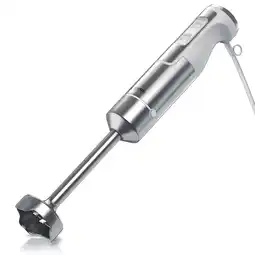 Netto Marken-Discount Arendo Stabmixer Edelstahl mit stufenloser Geschwindigkeitsregelung MANO Pürierstab - Weiß Angebot