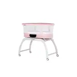 Netto Marken-Discount Chipolino Beistellbett Sogno 2 in 1 Spieltisch, Fernbedienung, eingebaute Waage rosa Angebot