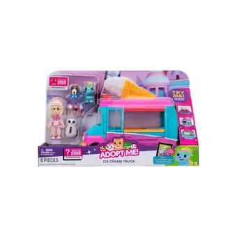 Netto Marken-Discount Jazwares AME0147 - Adopt Me! - Figuren und Fahrzeug mit Licht und Sound, Eiswagen Angebot