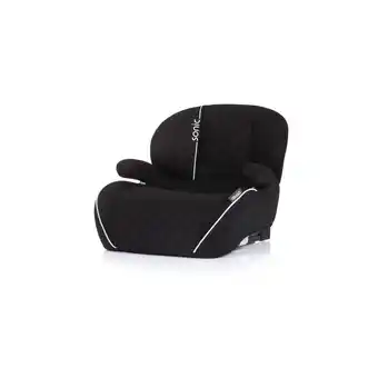 Netto Marken-Discount Chipolino Kindersitz, Sitzerhöhung Sonic Isofix, i-Size, 125-150 cm, Armlehne schwarz Angebot