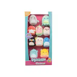 Netto Marken-Discount Jazwares SQM0447 - Squishville by Squishmallows - 10er-Pack Urlaubs Squad, Plüschfigur, 5 cm Angebot