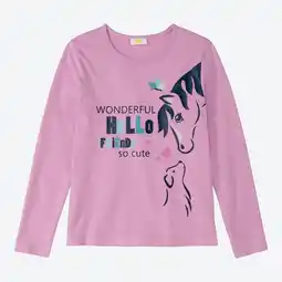 NKD Kinder-Mädchen-Shirt mit Frontaufdruck Angebot