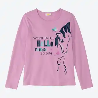 NKD Kinder-Mädchen-Shirt mit Frontaufdruck Angebot