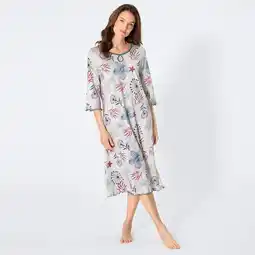 NKD Damen-Nachthemd mit Blumen-Muster Angebot