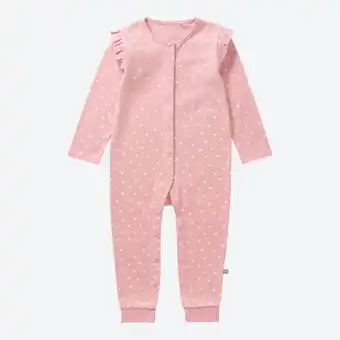 NKD Baby-Mädchen-Schlafanzug mit Knopfleiste Angebot