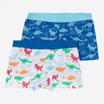 NKD Kinder-Jungen-Retroshorts mit Dinosaurier-Muster, 2er-Pack Angebot