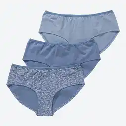 NKD Damen-Panty mit verschiedenen Designs, 3er-Pack Angebot