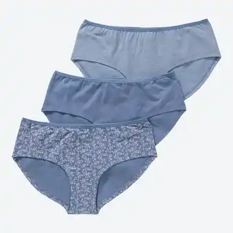 NKD Damen-Panty mit verschiedenen Designs, 3er-Pack Angebot