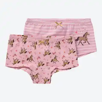 NKD Kinder-Mädchen-Panty mit Pferdemotiv, 2er-Pack Angebot