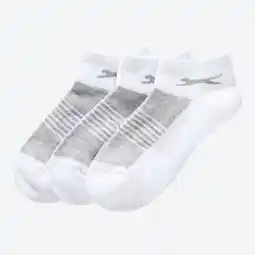 NKD Slazenger Damen-Sportsneaker-Socken mit Belüftung, 3er-Pack Angebot
