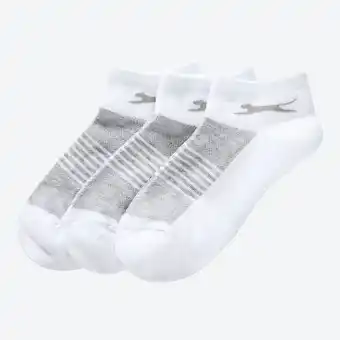 NKD Slazenger Damen-Sportsneaker-Socken mit Belüftung, 3er-Pack Angebot