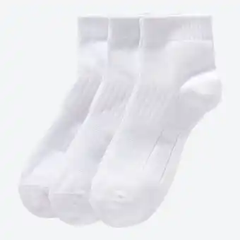 NKD Slazenger Damen-Sportsneaker-Socken, 3er-Pack Angebot