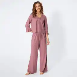 NKD Damen-Schlafanzug aus Baumwolle, 2-teilig Angebot