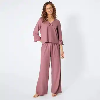 NKD Damen-Schlafanzug aus Baumwolle, 2-teilig Angebot