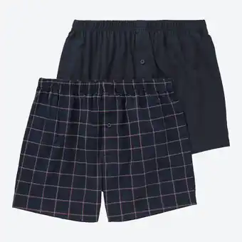 NKD Herren-Boxershorts mit trendigen Streifen, 2er-Pack Angebot