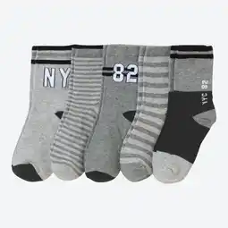 NKD Jungen-Socken mit Baumwolle, 5er Pack Angebot