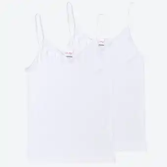 NKD Damen-Unterhemd mit Spaghettiträgern, 2er-Pack Angebot
