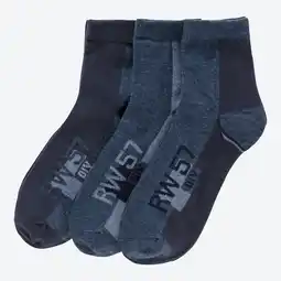 NKD Herren-Kurzschaftsocken, 3er-Pack Angebot