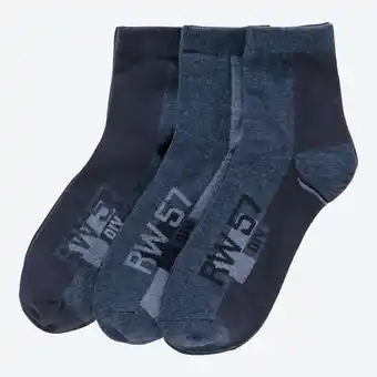 NKD Herren-Kurzschaftsocken, 3er-Pack Angebot