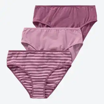 NKD Damen-Rioslip mit verschiedenen Designs, 3er-Pack Angebot
