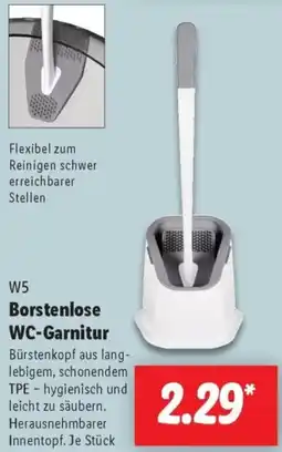 Lidl W5 Borstenlose WC-Garnitur Angebot