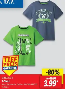 Lidl MINECRAFT T-Shirt Angebot