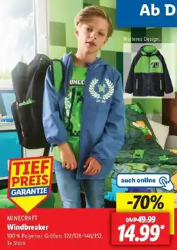 Lidl MINECRAFT Windbreaker Angebot