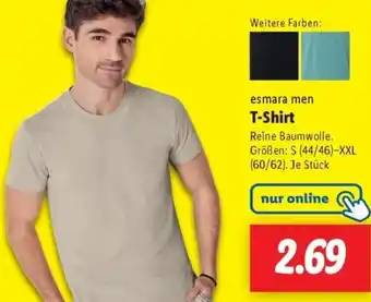Lidl esmara men T-Shirt Angebot