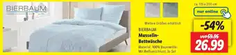 Lidl BIERBAUM Musselin Bettwäsche Angebot