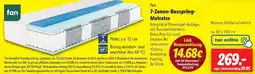 Lidl fan 7-Zonen-Boxspring Matratze Angebot
