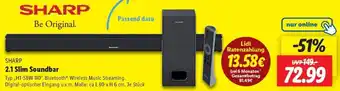 Lidl SHARP 2.1 Slim Soundbar Angebot
