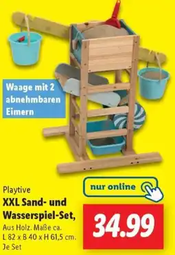 Lidl Playtive XXL Sand- und Wasserspiel-Set Angebot