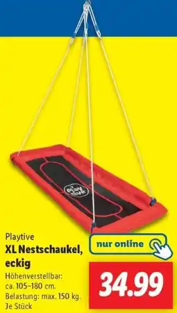 Lidl Playtive XL Nestschaukel, eckig Angebot