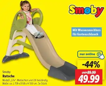 Lidl Smoby Rutsche Angebot