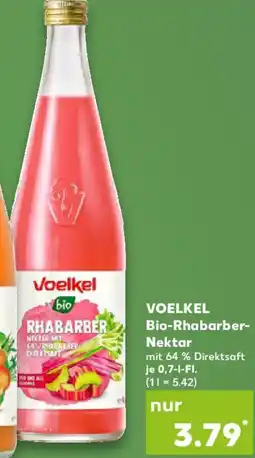 Kaufland VOELKEL Bio-Rhabarber Nektar Angebot
