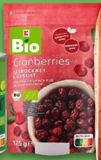 Kaufland K-BIO Bio-Cranberries Angebot