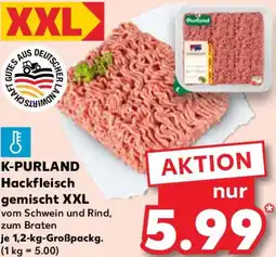 Kaufland K-PURLAND Hackfleisch gemischt XXL Angebot