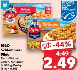 Kaufland IGLO Schlemmer Filet Angebot