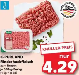 Kaufland K-PURLAND Rinderhackfleisch Angebot