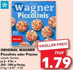 Kaufland ORIGINAL WAGNER Piccolinis oder Pizzies Angebot
