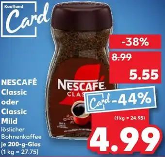 Kaufland NESCAFÉ Classic oder Classic Mild Angebot